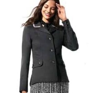 CAbi #3030 Ponte Knit Button Blazer Jacket  Size S